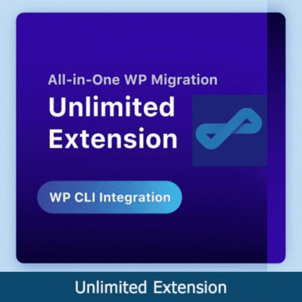 All-in-One WP Migration - With Unlimited Extension (Lifetime Updates and all features unlocked)